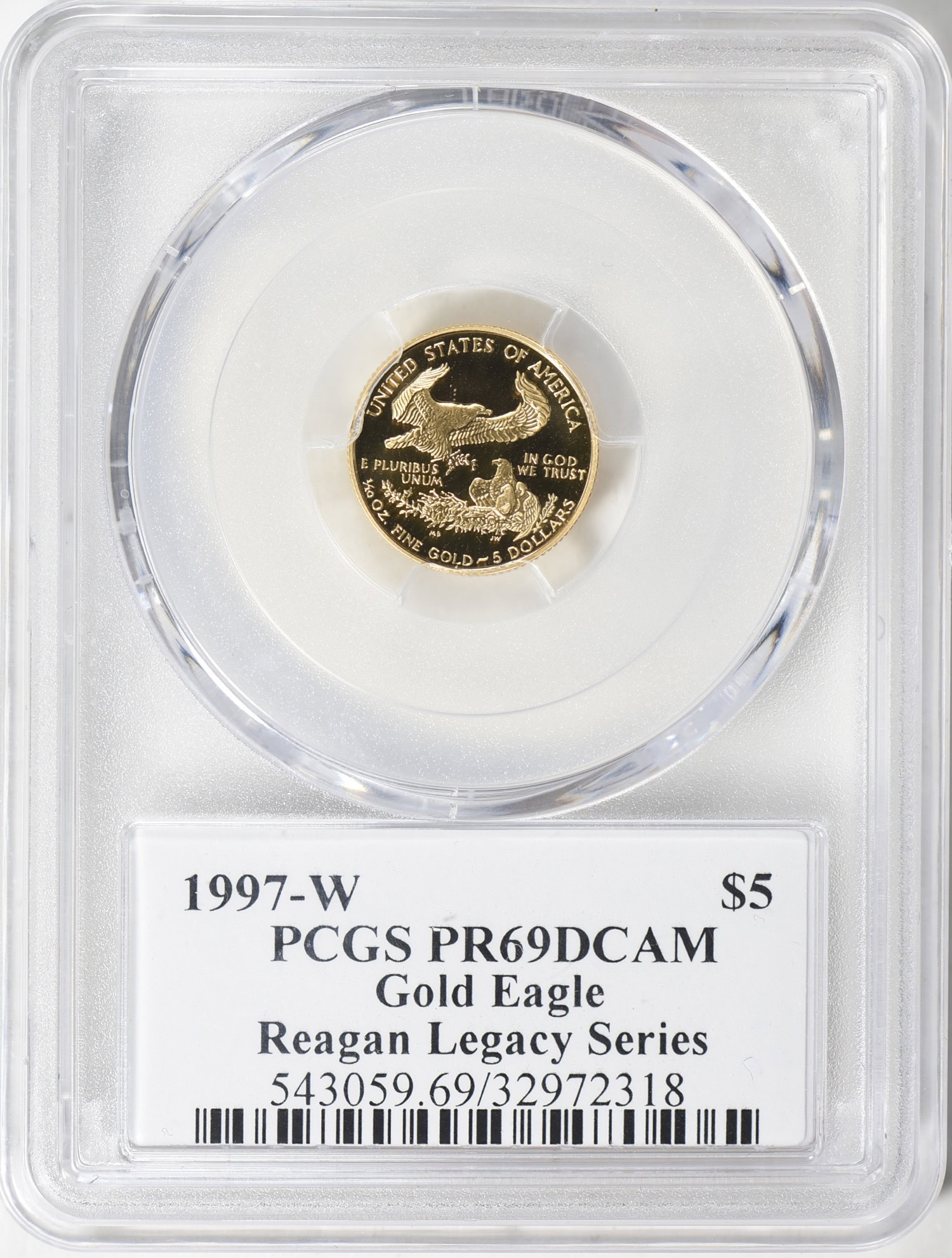 激レア 入手困難 EAGLE DOCTOR パッチ 1997-W $5, $10, $25 and $50 Gold American Eagle Set Reagan Legacy