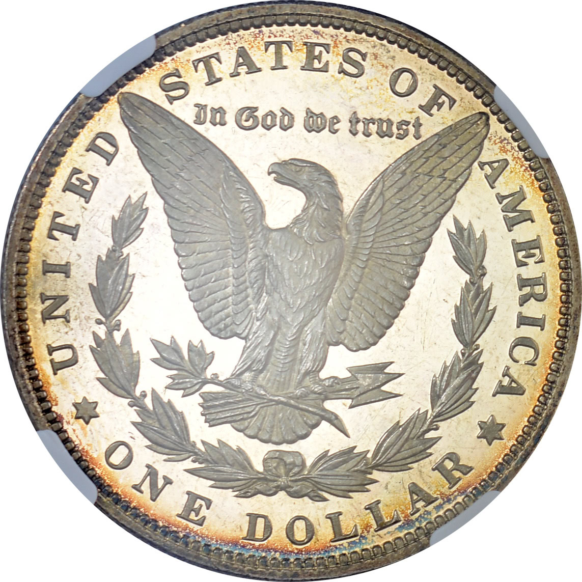1895 Morgan Silver Dollar NGC Proof-63 CAMEO (Toned) (Item 737710
