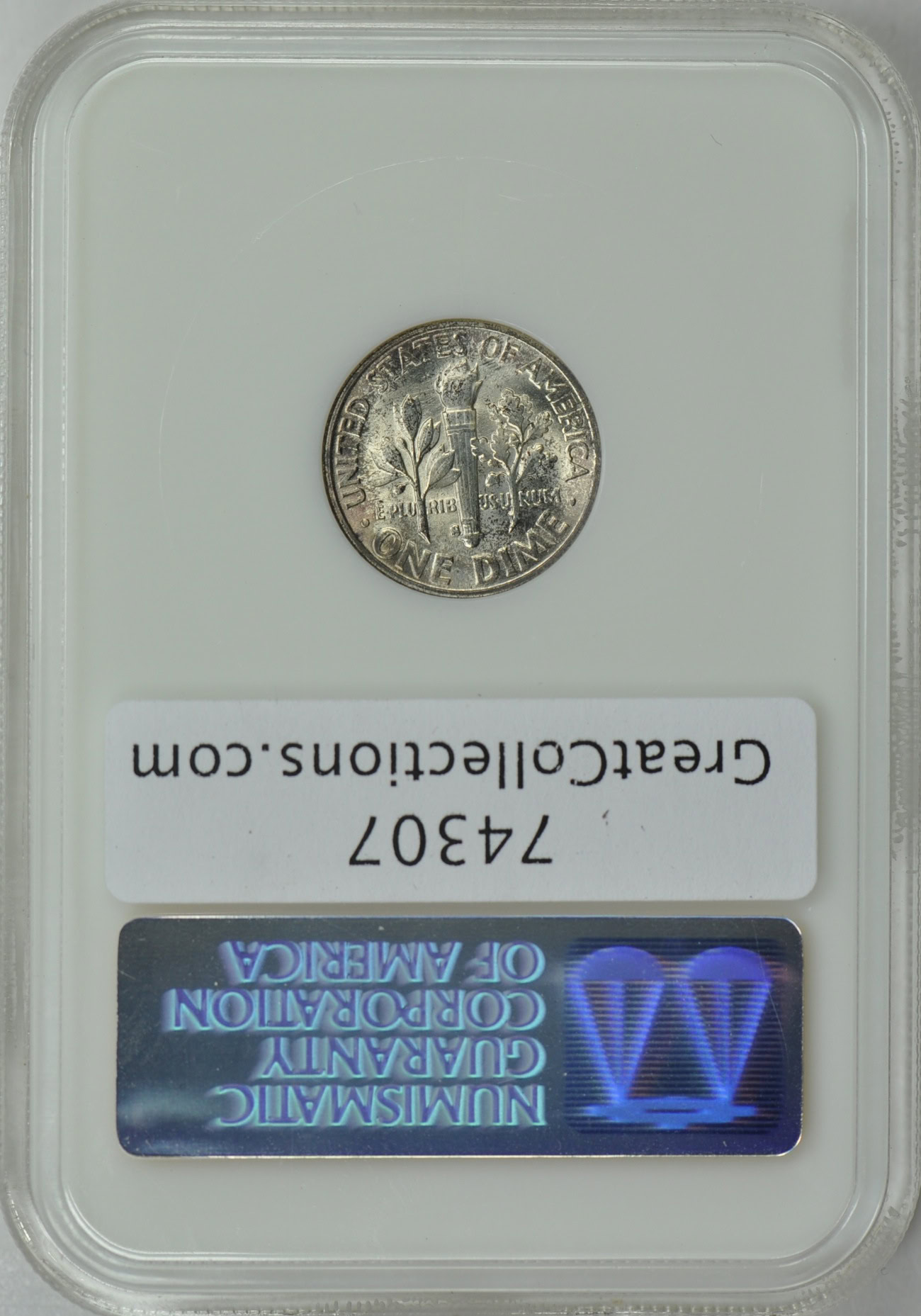 1952-S Roosevelt Dime NGC MS-66 OH (Item 74307) | GreatCollections