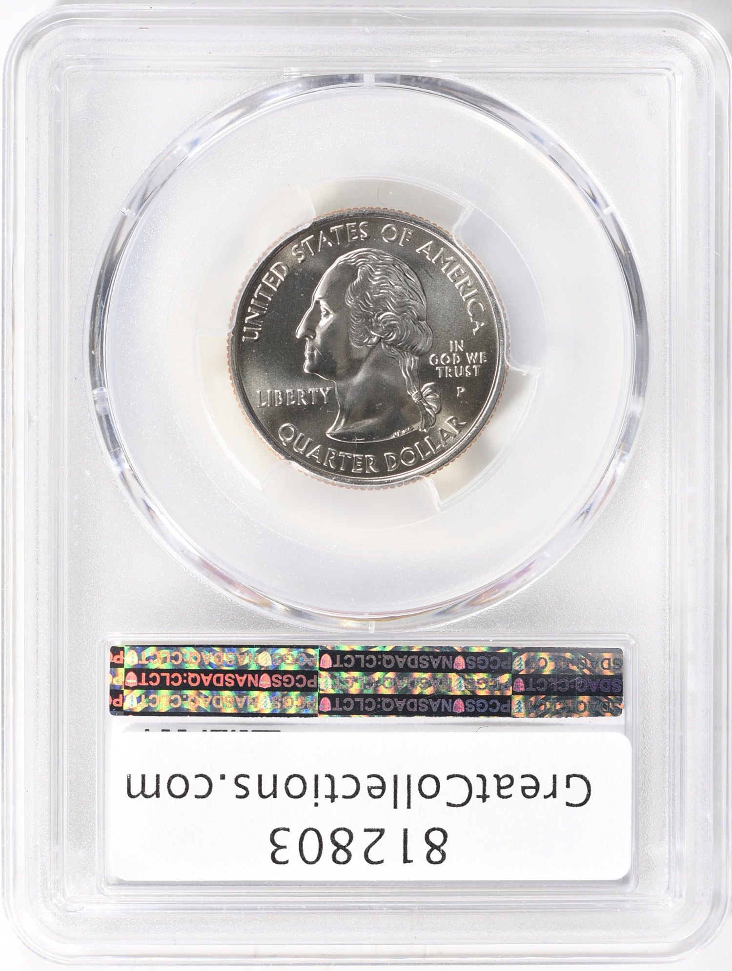 2005P State Quarter West Virginia. Satin Finish PCGS SP68 (Item