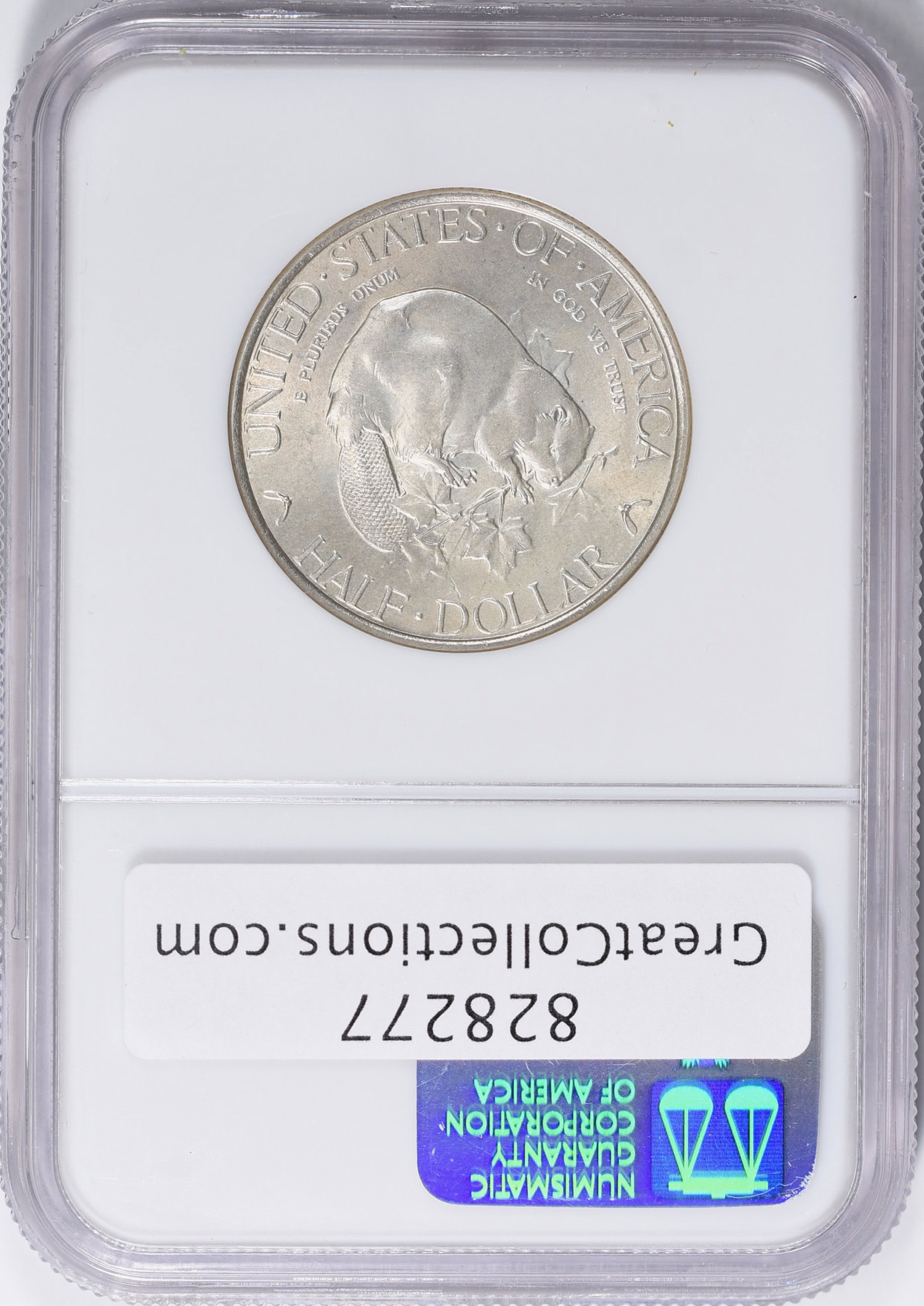 1936 Albany, New York, Charter Anniversary Half Dollar NGC MS-64