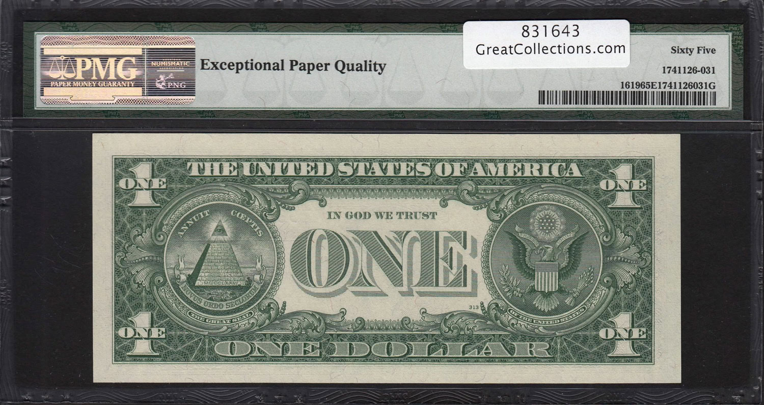 Fr. 1619 (ZA Block) 1957 $1 Silver Certificate Note Courtesy