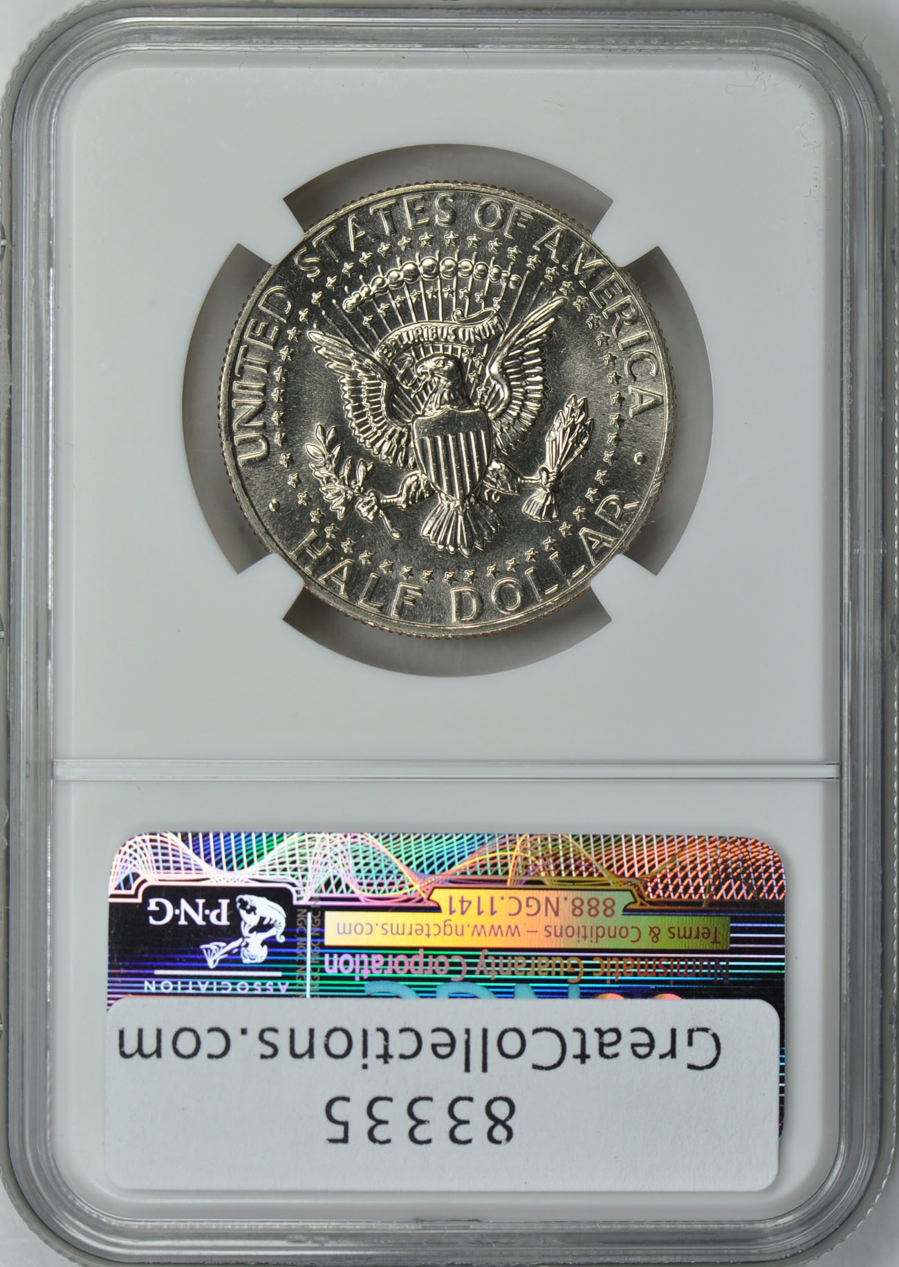 1986-P Kennedy Half Dollar NGC MS-67 (Item 83335