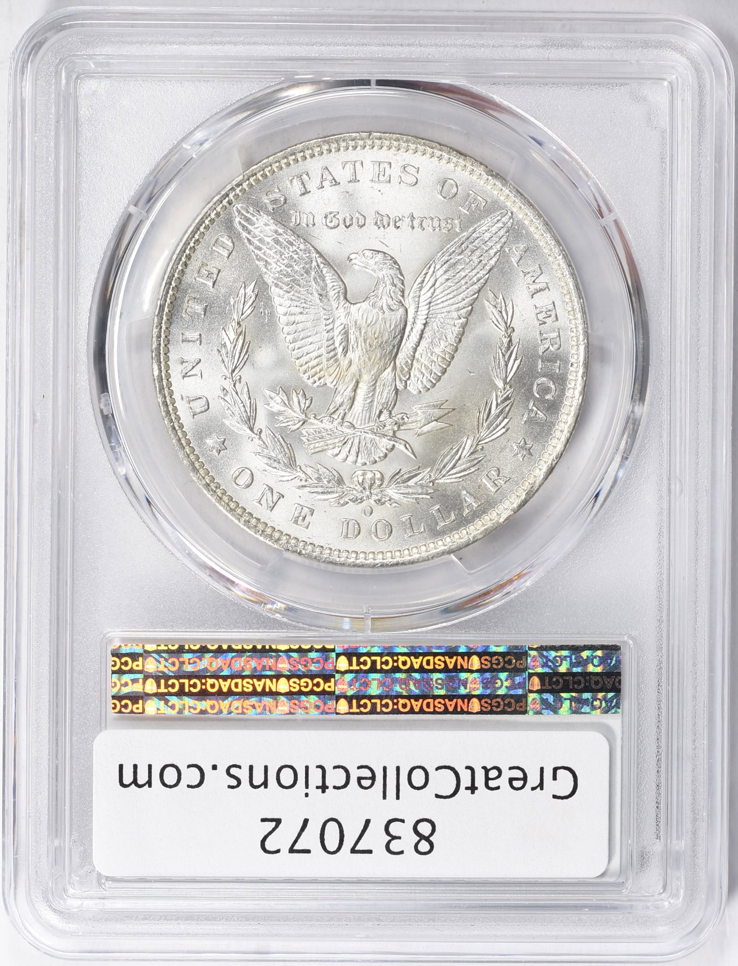 1885-O Morgan Silver Dollar PCGS MS-67+ (CAC Green) (Item 837072