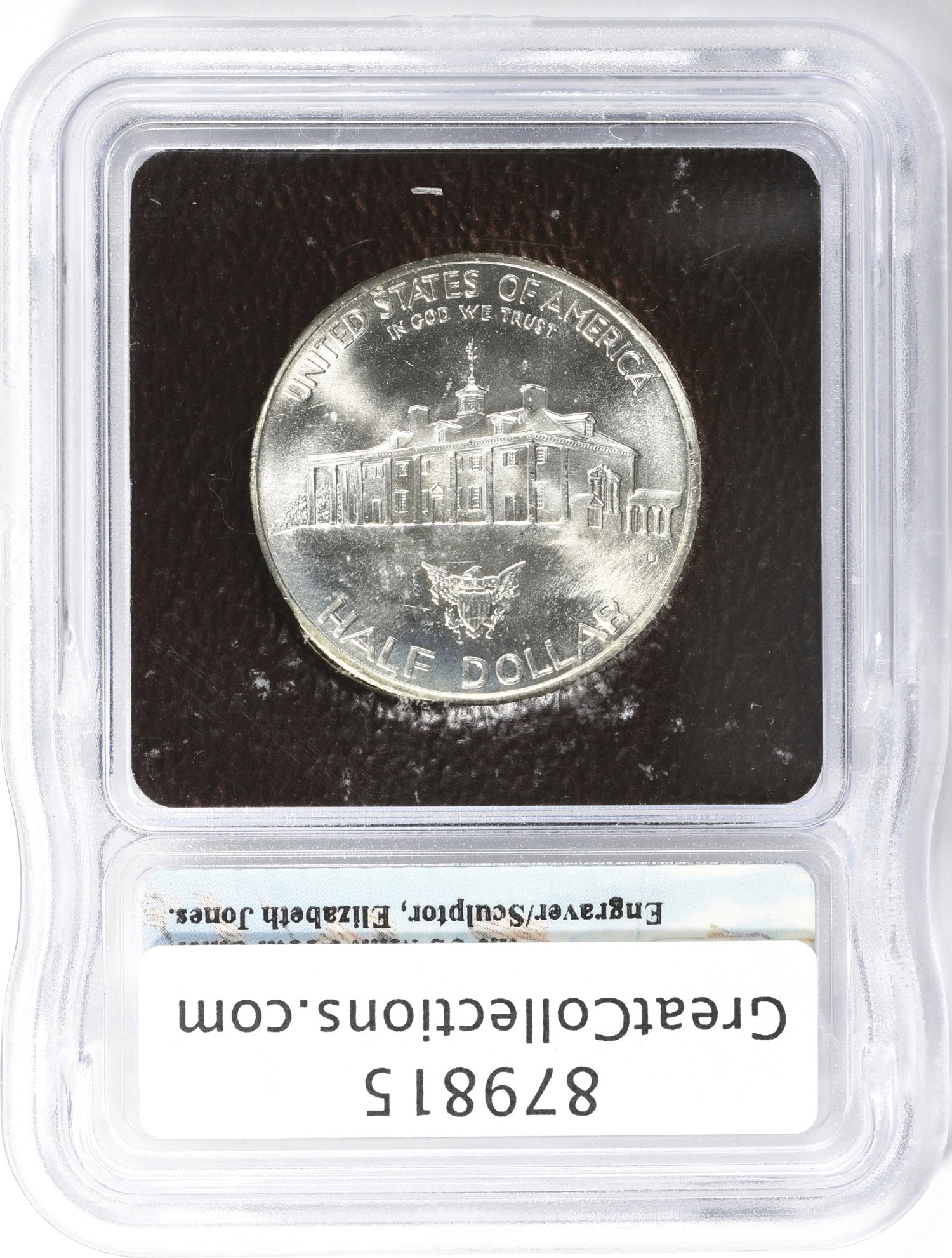 1982-D George Washington 250th Anniversary of Birth Silver Half