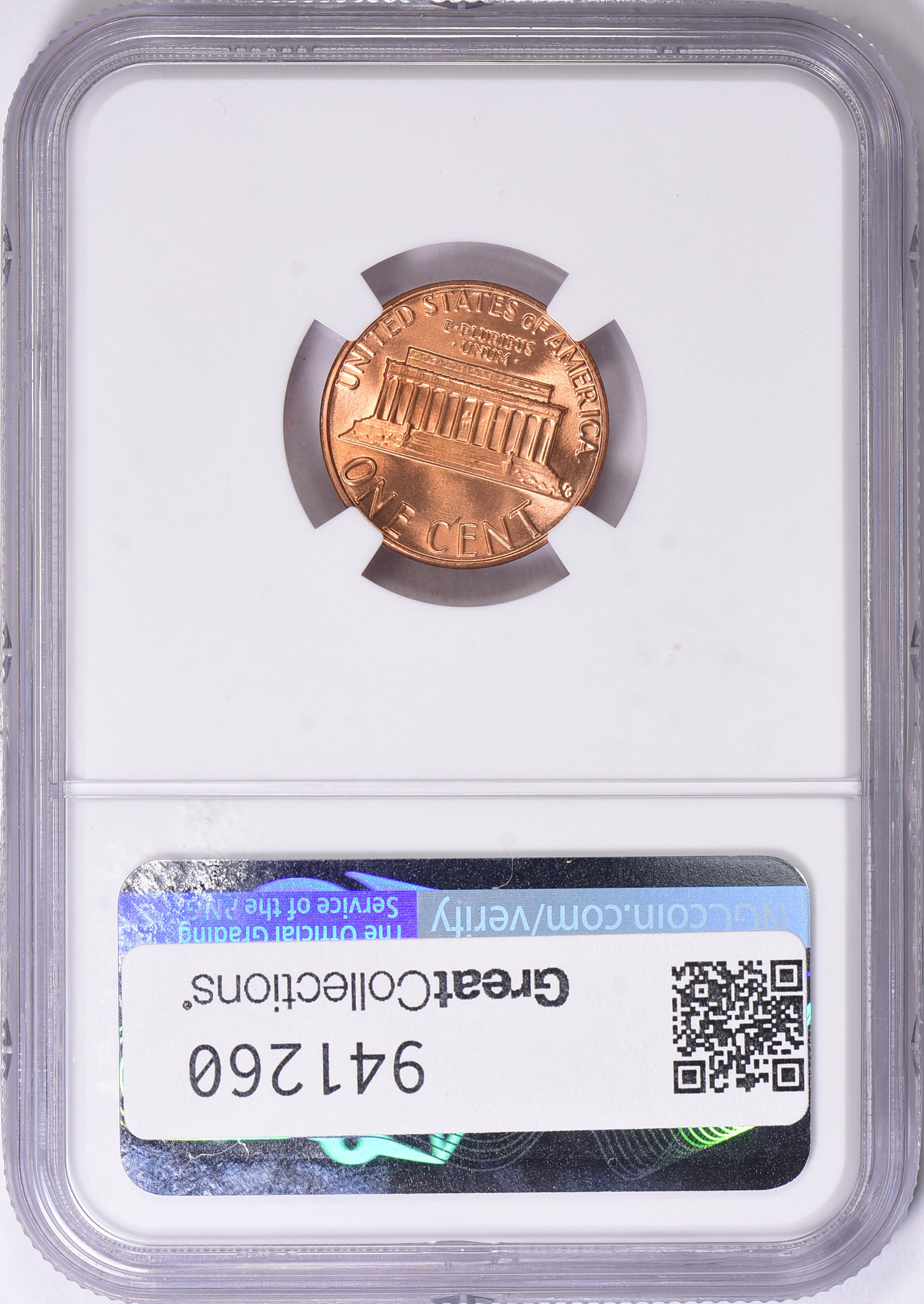 1985 Lincoln Cent NGC MS-69 RD (Item 941260) | GreatCollections Coin ...