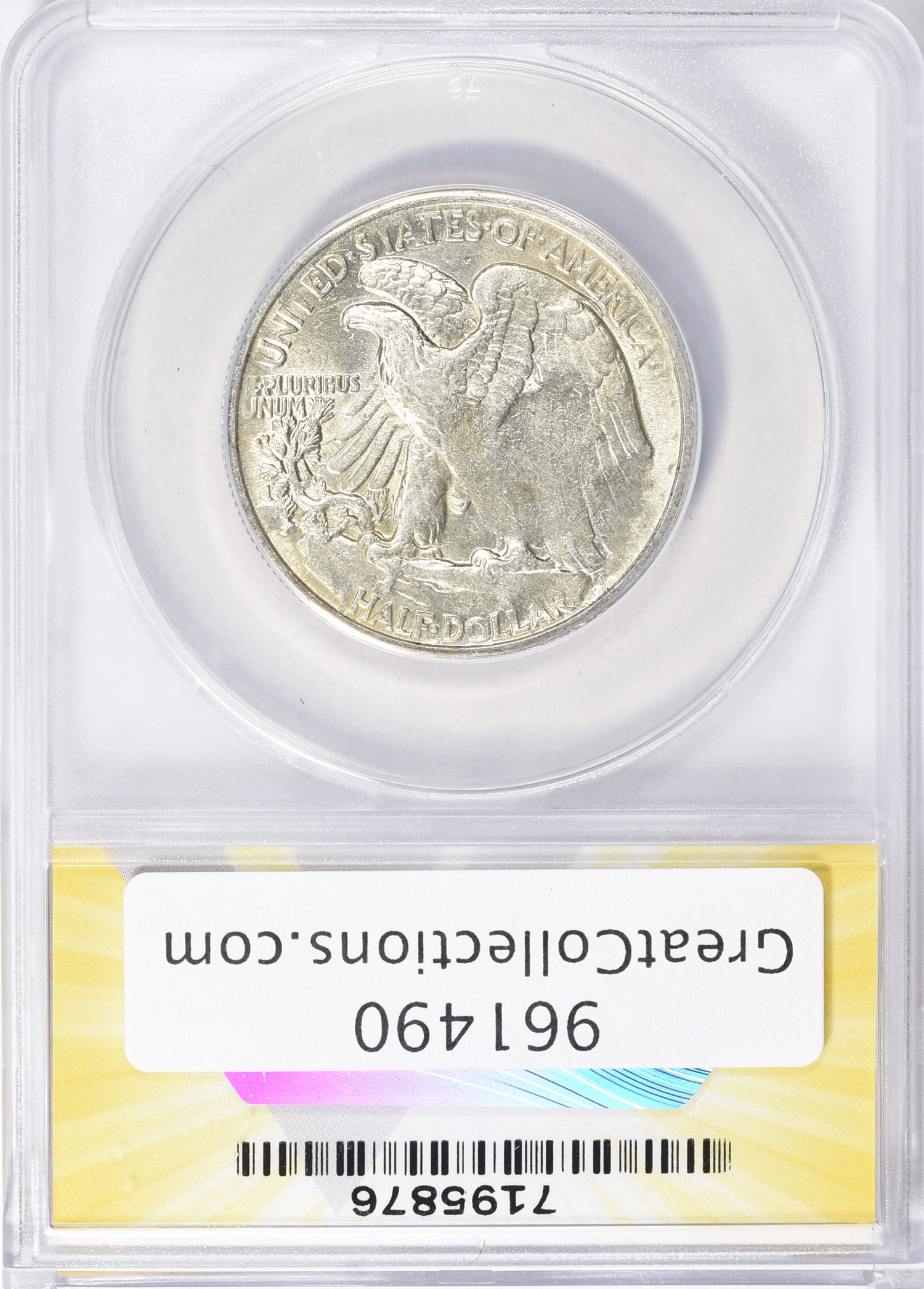 Mint Error 1940 Walking Liberty Half Dollar Struck Through Debris