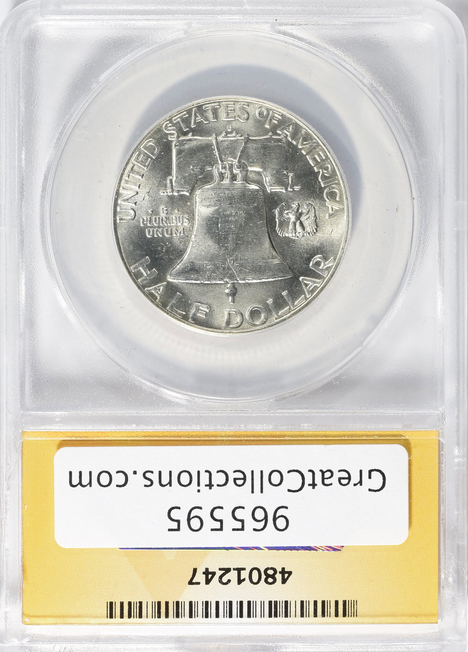 1962-D Franklin Half Dollar ANACS MS-64 (Item 965595 ...