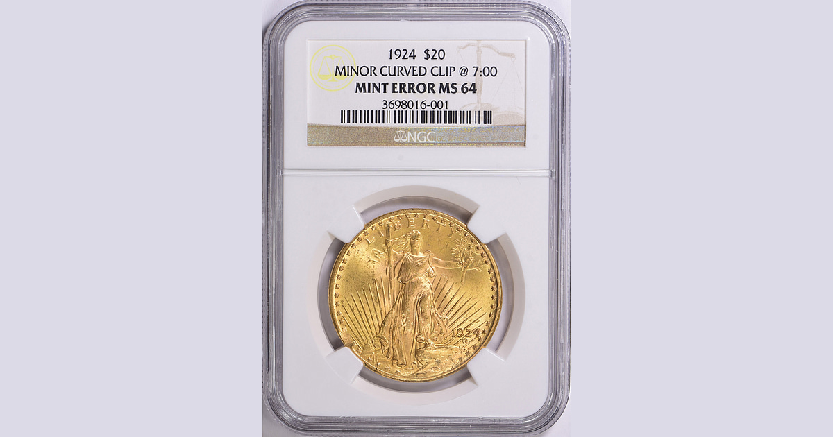 The Rippere Collection of Mint-Clipped/Incomplete Planchet Errors