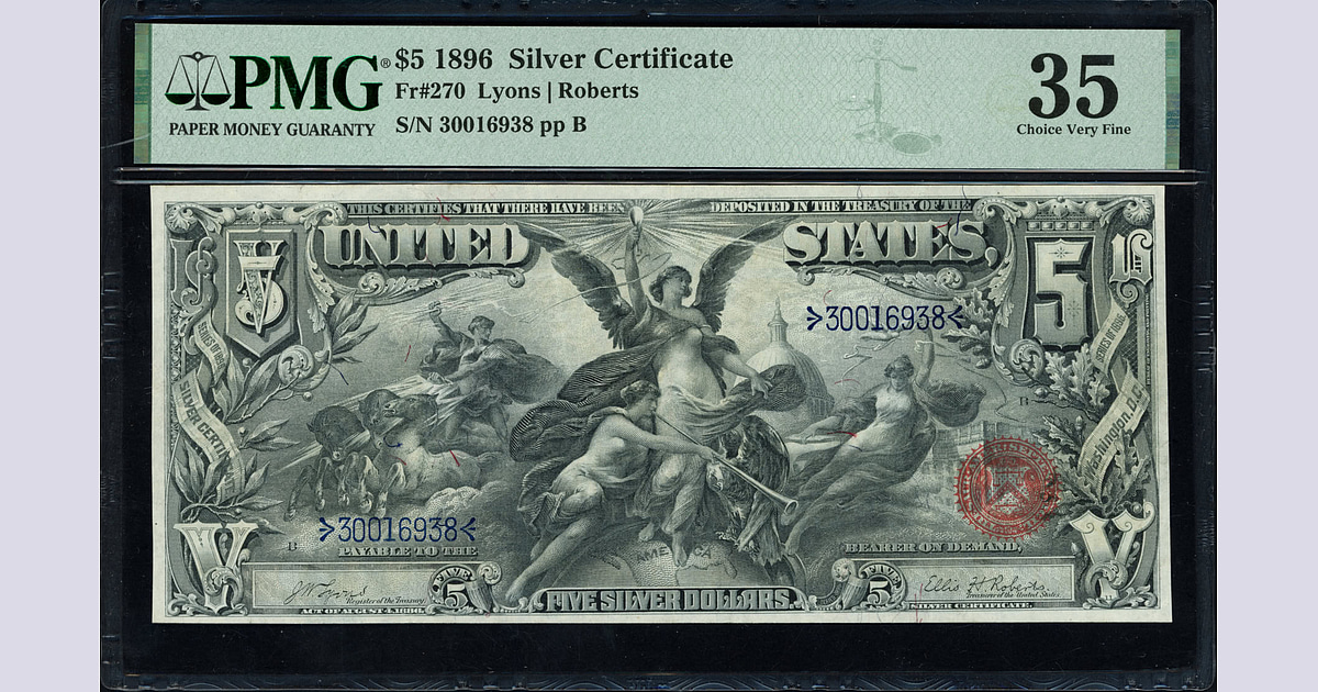 Money Auction The Concordia Collection of Paper Money at GreatCollections Coin Auctions