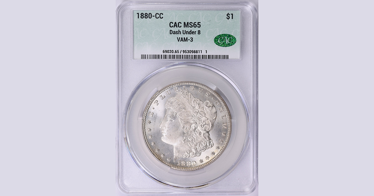 The Leah Collection of Morgan Dollars with VAMs at