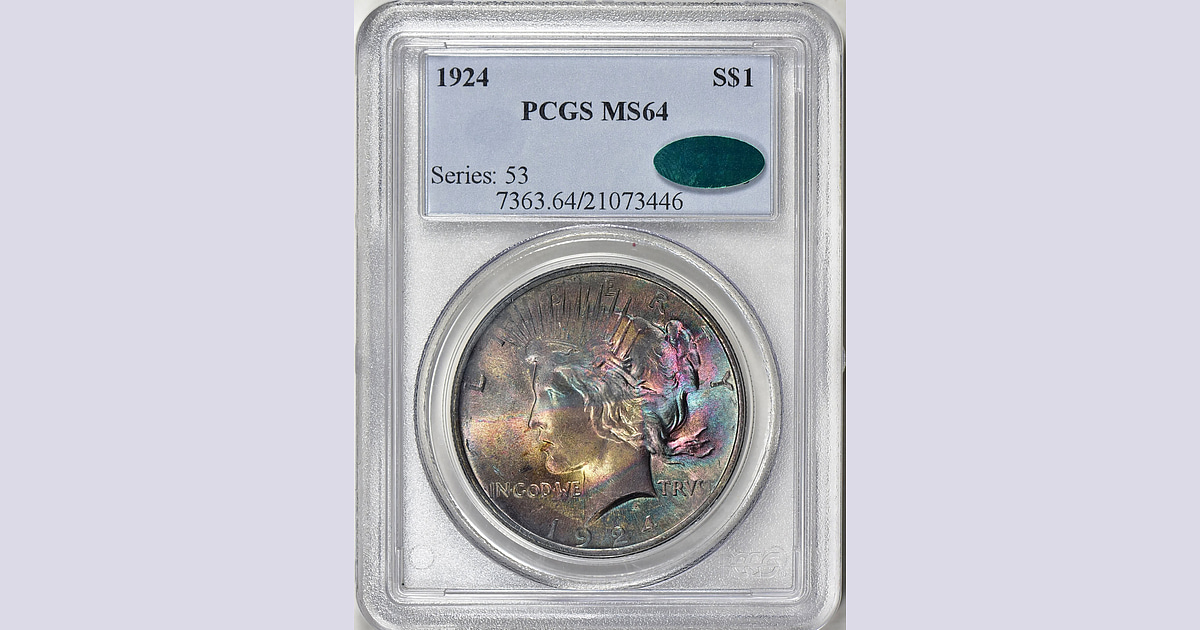 マルサン コンドル The Dale Larsen Collection of Toned Peace Dollars & CC Morgans