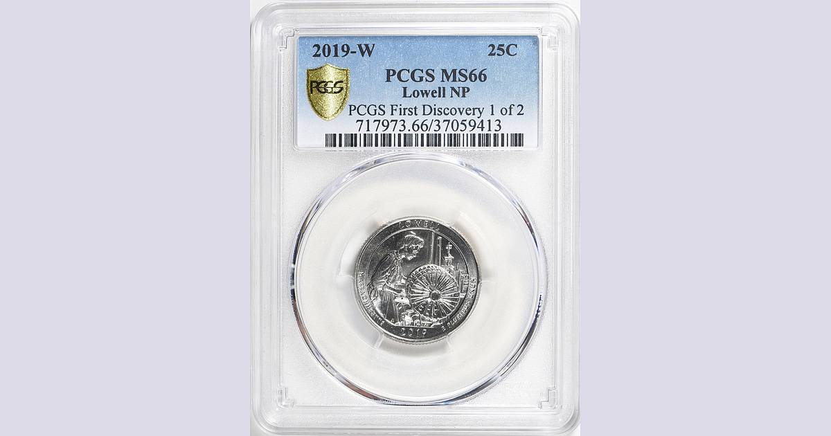 PCGS First Discovery 2019-W Lowell Quarter Consigned to