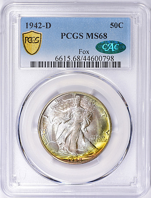 Finest PCGS & CAC-Approved Walking Liberty Half Dollar Collection