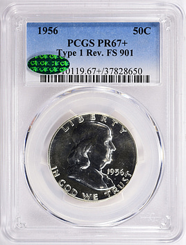 1956年のエリザベスです。 GreatCollections - Coin Auction Archive > U.S. Coin Prices > Half