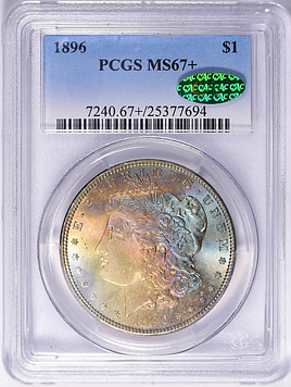 アメリカMorgan Silver Dollar 1896 1896 $1 US Morgan Silver Dollar – USRC