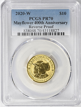 コレクション The Mayflower Voyage 400th Anniversary The Mayflower 400th Anniversary Reverse Proof Silver Medal