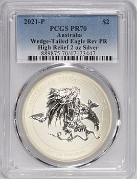 み*☆様 Wedge-tailed Eagle 2021 2oz Silver Perth Mint 2021 Wedge-Tailed Eagle Reverse Proof