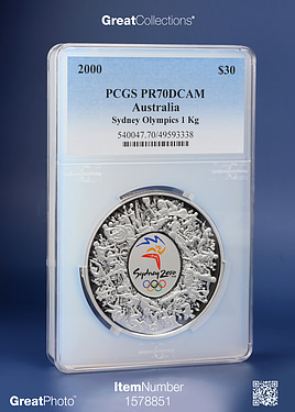 (希少)SYDNEY2000OLYMPIC.COIN(未使用) 2000 Australia $5 Sea Change Proof .999 Silver 1oz Coin-Sydney