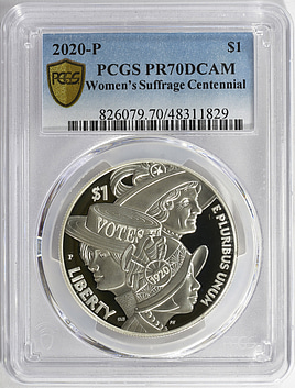 2020年記念硬貨 女性像と鷲デザイン ApoPiaX 2020 Silver Eagle Proof-V75-OGP