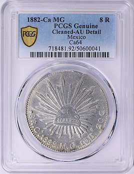 PCGS認定アメリカ合衆国8枚セット 1754 Mexico 8 Reale PCGS MS-63 Colonial Spanish Silver | Austin