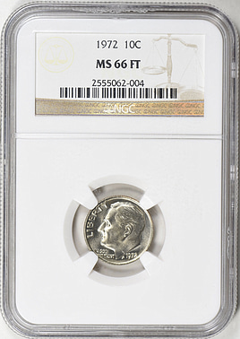 A Modern Rarity: The 1972 Full Bands Roosevelt Dime
