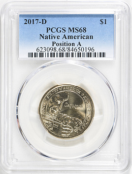 2020年記念硬貨 女性像と鷲デザイン ApoPiaX 2020 P - SC Septima Clark $1 MS | Coin Explorer | NGC