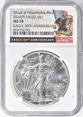 2016 アメリカンイーグル 銀貨 Buy 2016 Gilded American Silver Eagle Coins Online l JM Bullion™