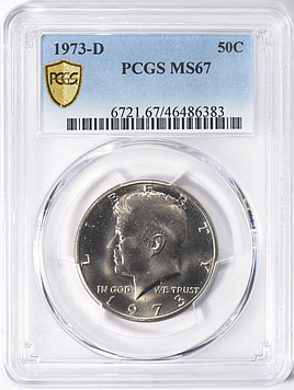 1973-D Kennedy Half Dollar PCGS MS-67 (Item 1281211