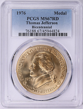 Thomas Jefferson 記念メダル Vintage President Commemorative Token