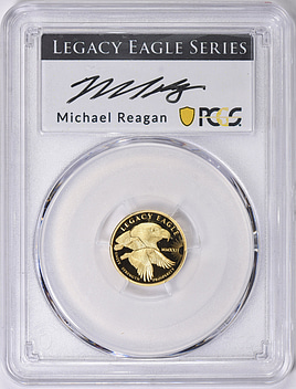 Cook Islands 2022 Gold $20 Legacy Eagle First Day of Issue PCGS