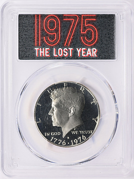 1976-S (1975) Kennedy Half Dollar Clad (From the 1975 Proof Set