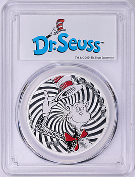 2025 Fort Sill Apache Tribe Colorized Silver Dollar Dr. Seuss The