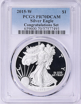 2015-W $1 Silver Eagle (From the Congratulations Set) PCGS Proof