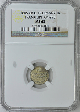 神聖ローマ帝国1549 KB Hungary Denar NGC MS 63 神聖ローマ帝国1549 KB Hungary Denar NGC MS 63