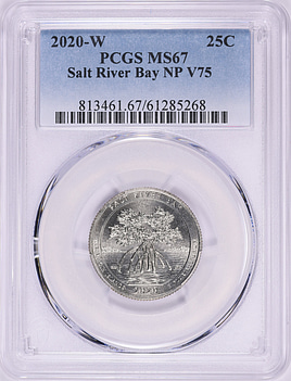 2020-W America the Beautiful Quarter Salt River National Park V75