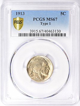 1913 Buffalo Nickel Type 1 PCGS MS-67 (Item 2006909