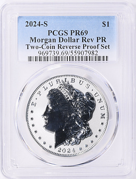 2024-S Morgan Silver Dollar Reverse Proof (From the Two-Coin