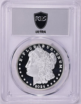 2024-S Morgan Silver Dollar PCGS Proof-70 DCAM (Ultra Breaks Label