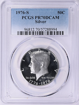 1976-s 建国200周年記念 50セント 銀貨 PCGS PR70 DCAM 1976-s 建国200周年記念 50セント 銀貨 PCGS PR70 DCAM
