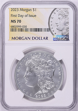 2023 Morgan Silver Dollar First Day of Issue NGC MS-70 | NGC Cert