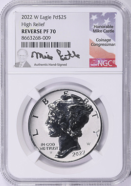 2022-W $25 American Liberty Palladium Reverse Proof NGC Proof-70
