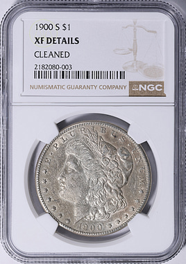 1900-S Morgan Silver Dollar NGC XF Details (Item 2073284