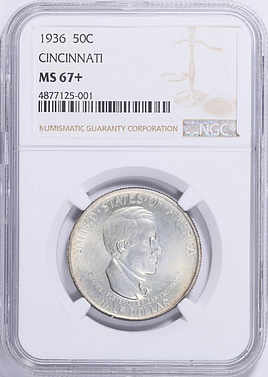 1936 Cincinnati Music Center Half Dollar NGC MS-67+ (Item 2073413
