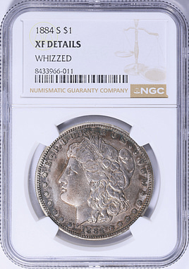 1884-S Morgan Silver Dollar NGC XF Details (Item 2082908