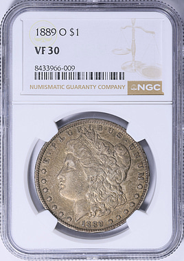 1889-O Morgan Silver Dollar NGC VF-30 (Item 2082911