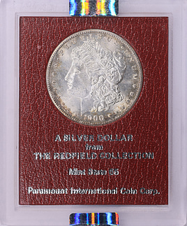 1900-S Morgan Silver Dollar NGC MS-65 (Toned) (Redfield Collection