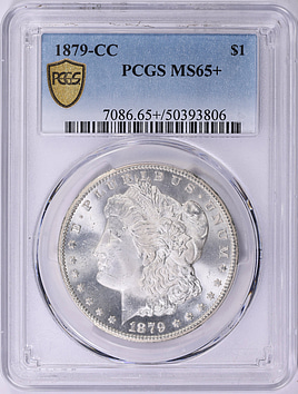 1879-CC Morgan Silver Dollar PCGS MS-65+ (Item 2150116