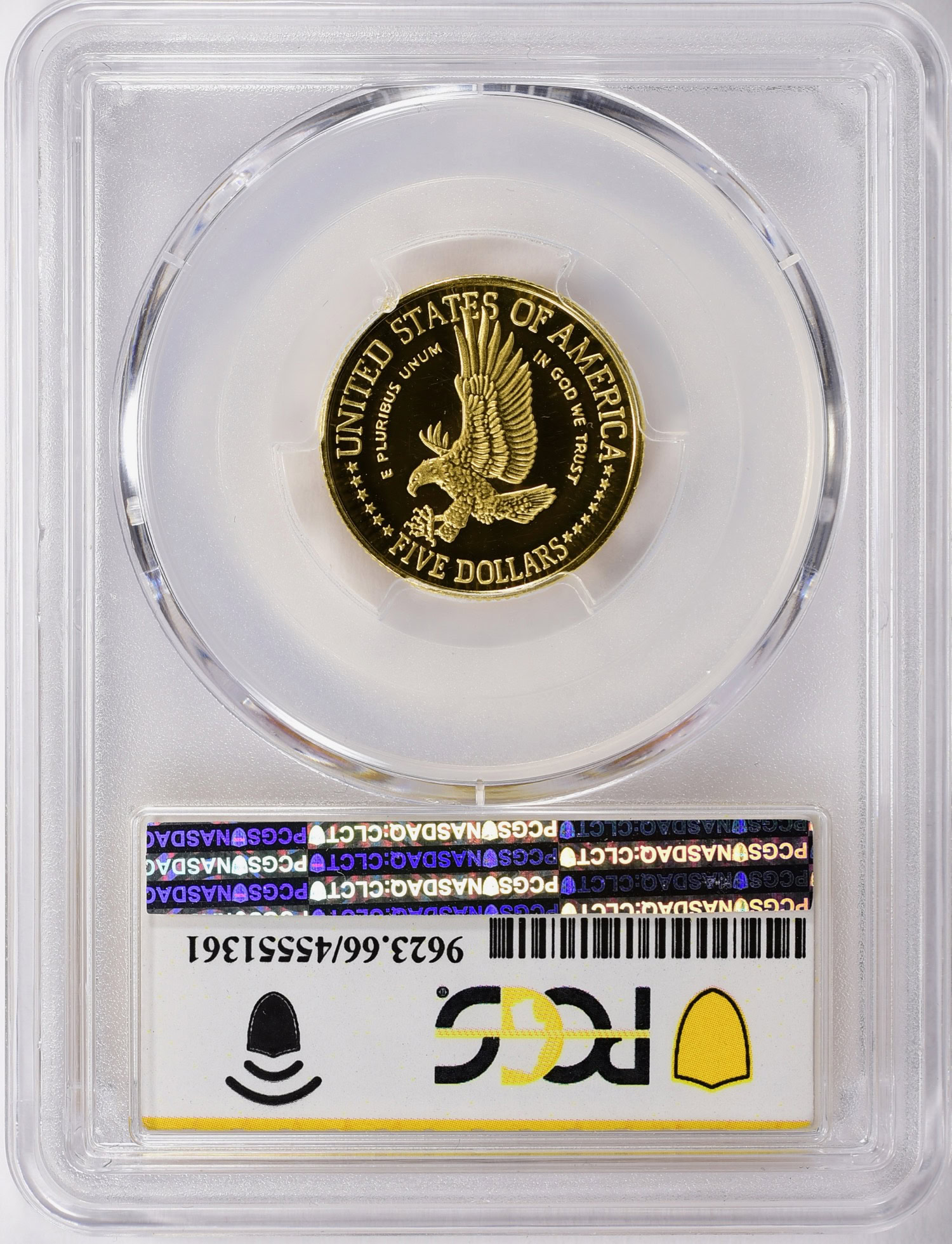 1986-W Statue of Liberty Centennial Gold $5 PCGS Proof-66 DCAM (Item ...