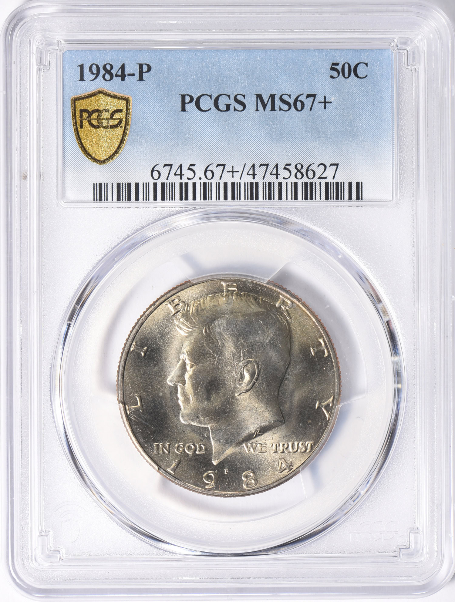 1984 P & D Kennedy Half Dollar 50C Set - Philadelphia & Denver Mint - Uncirculated In Mint Cello
